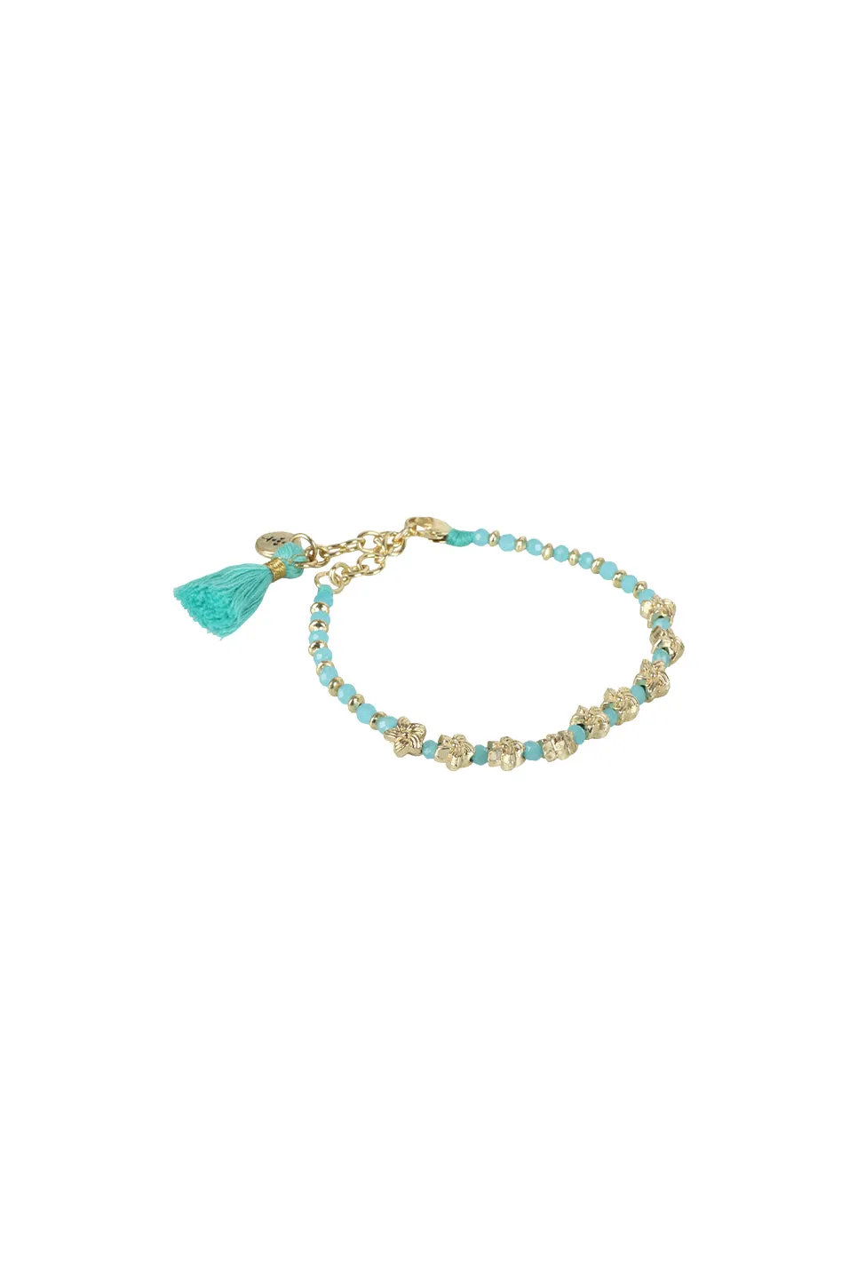 House of Tuhina Nyra bracciale rosa Cat Pink fatto a mano