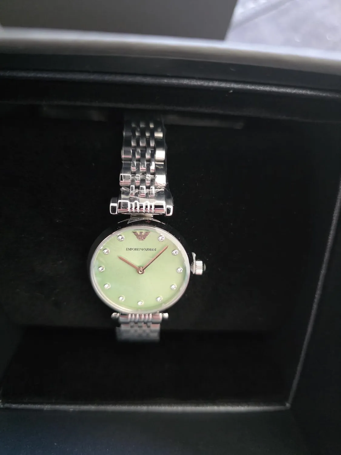Emporio Armani Orologio Donna 28mm Verde Acciaio Quarzo