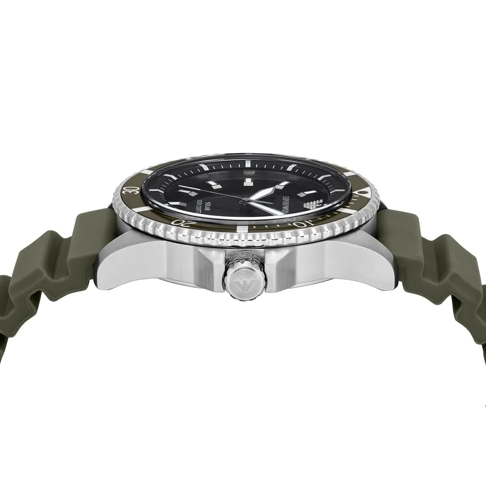 Emporio Armani AR11699 orologio solare silicone 42mm