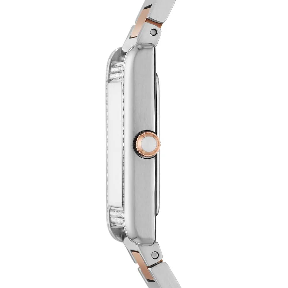 Emporio Armani orologio donna argento oro rosa quarzo