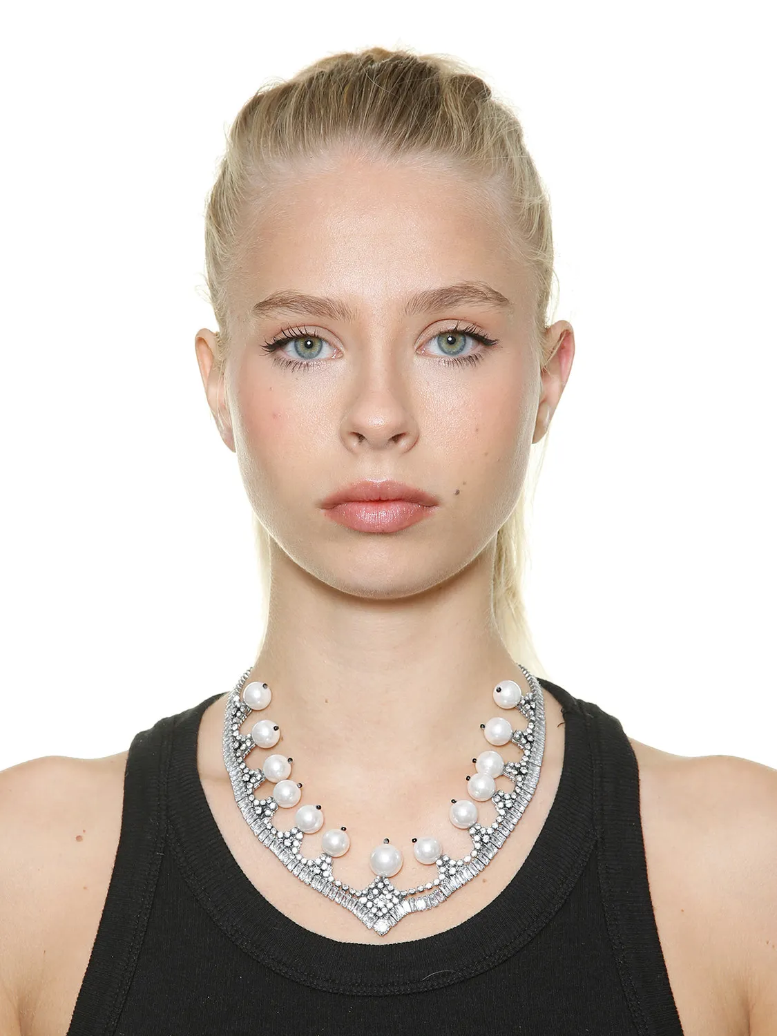 Rada Collana Cristalli con Perle collana cristallo perle