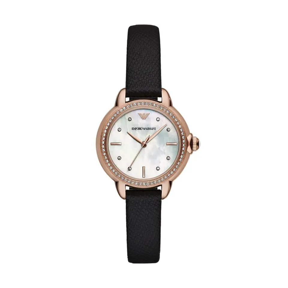 Emporio Armani Orologio Donna 32mm Pelle Quarzo