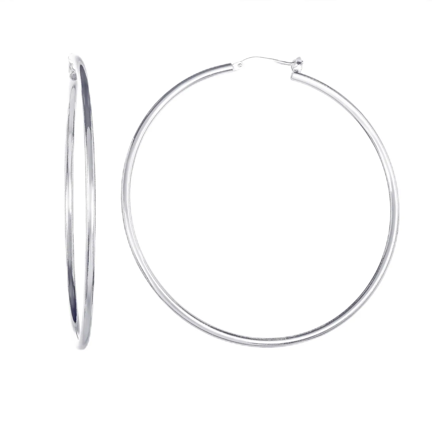 Diamond Treats Orecchini Cerchio Argento 925 20 mm