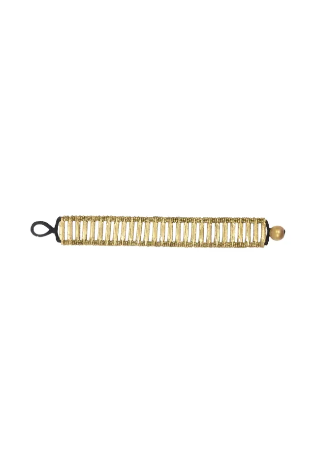 House of Tuhina Qabeela bracciale oro fatto a mano