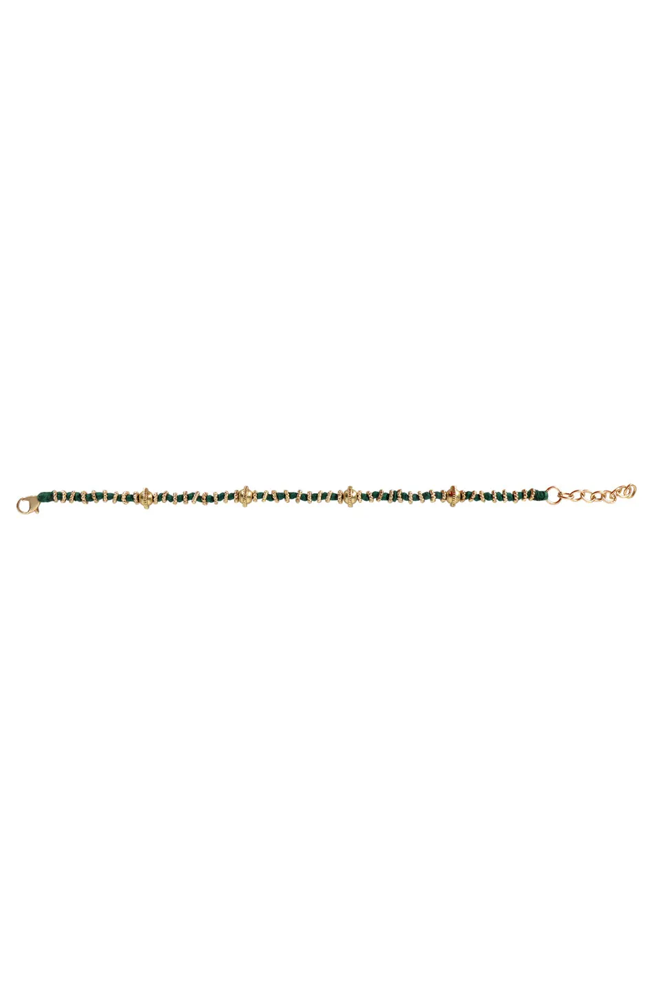 House of Tuhina Trajva Kanya bracciale lavanda Sun Gold