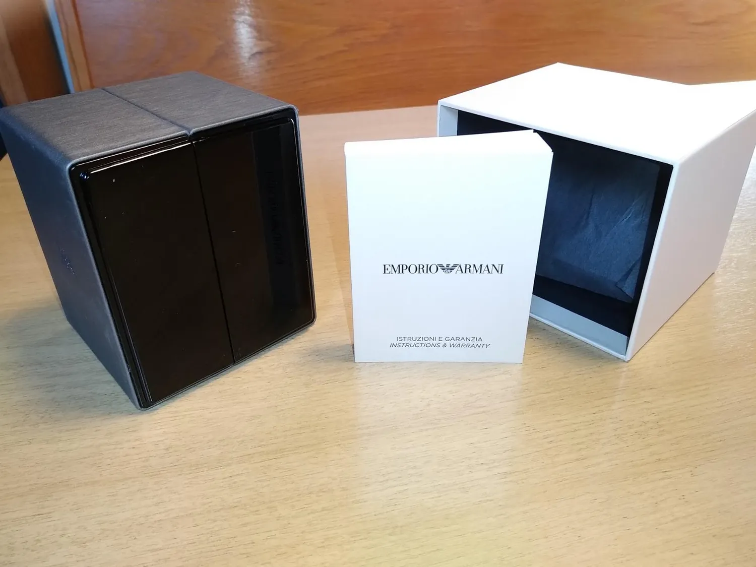 Emporio Armani orologio donna argento e bianco madreperla