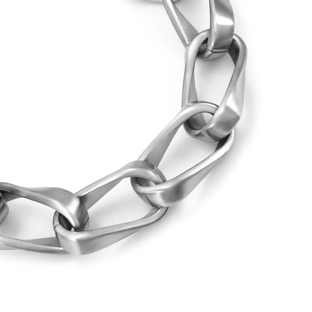 Emporio Armani EGS3302040 Bracciale Uomo Argento Catena