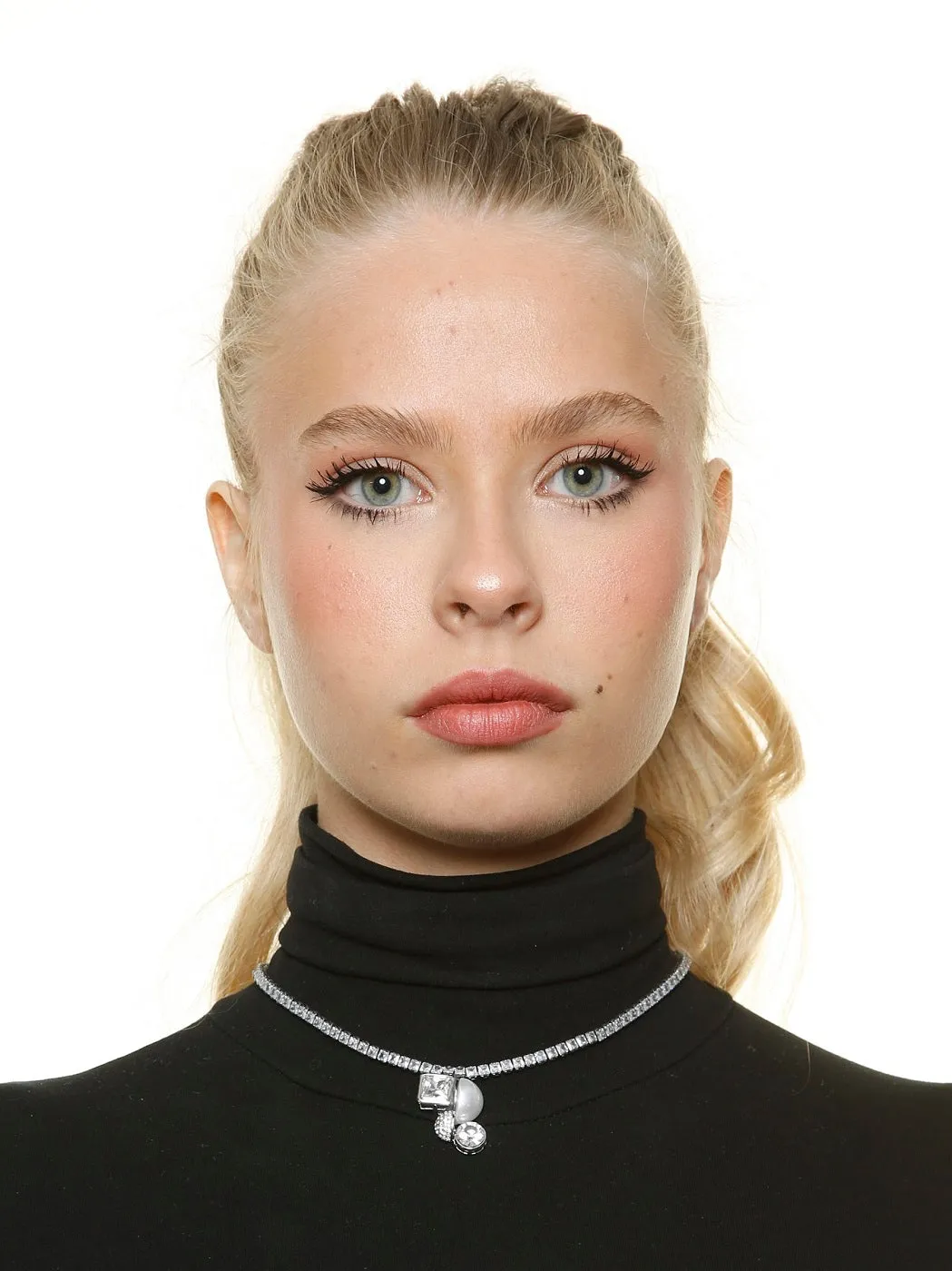 Rada Choker con Pendente girocollo cristallo