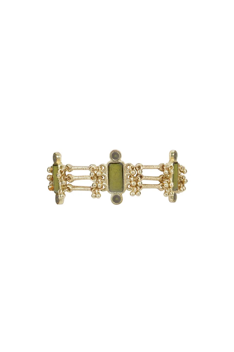House of Tuhina Queen Enamel bracciale smaltato magenta