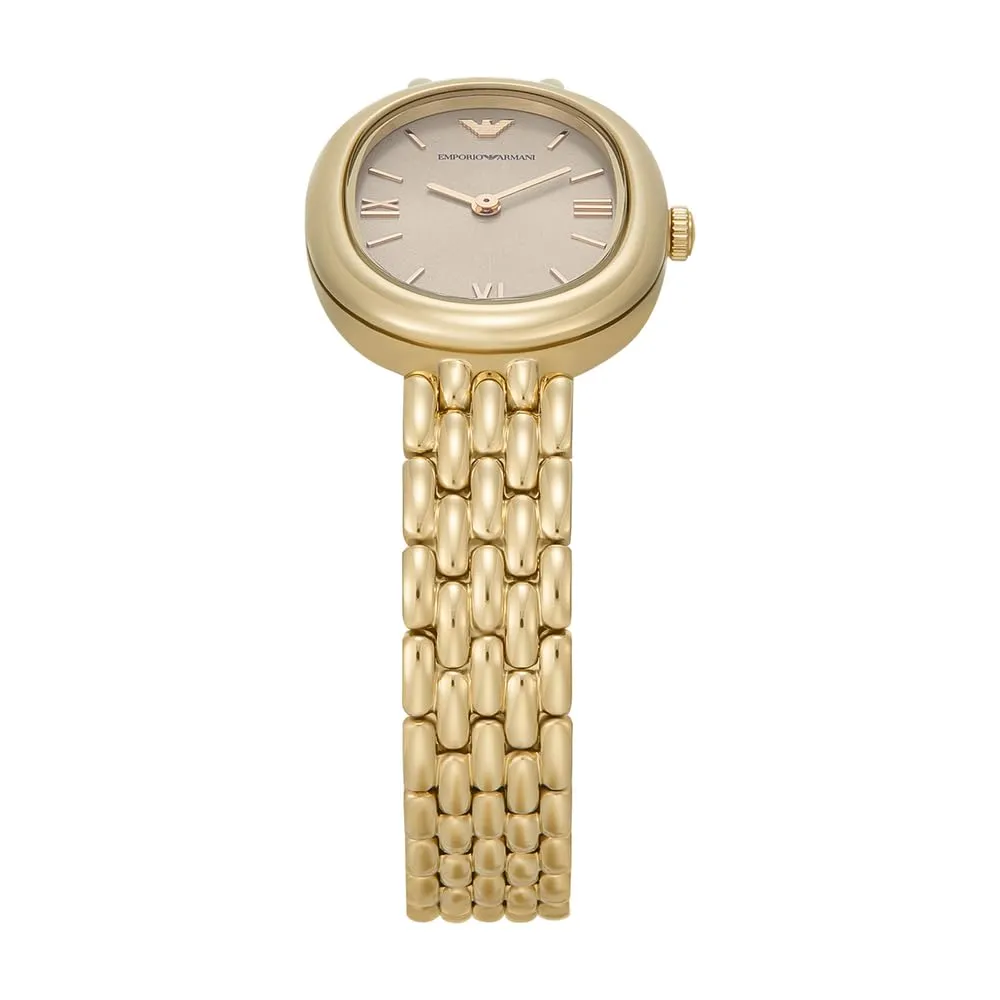 Emporio Armani Orologio Linee Geometriche Toni Caldi