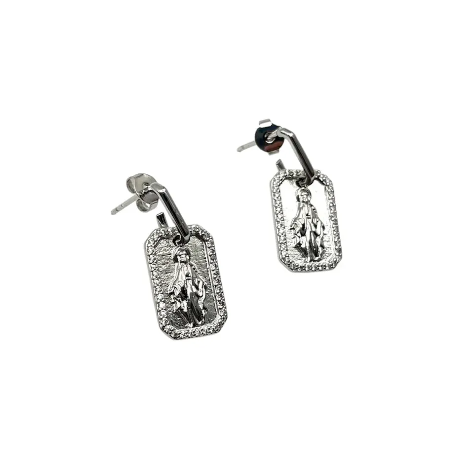 Ornamenta Medaglia Miracolosa orecchini argento