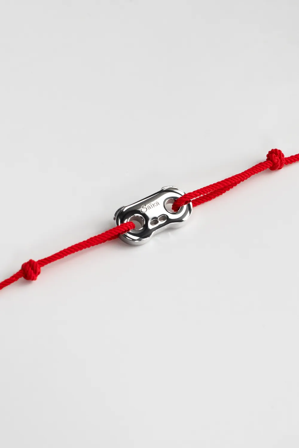 Saika Heritage Steel bracciale nero in acciaio