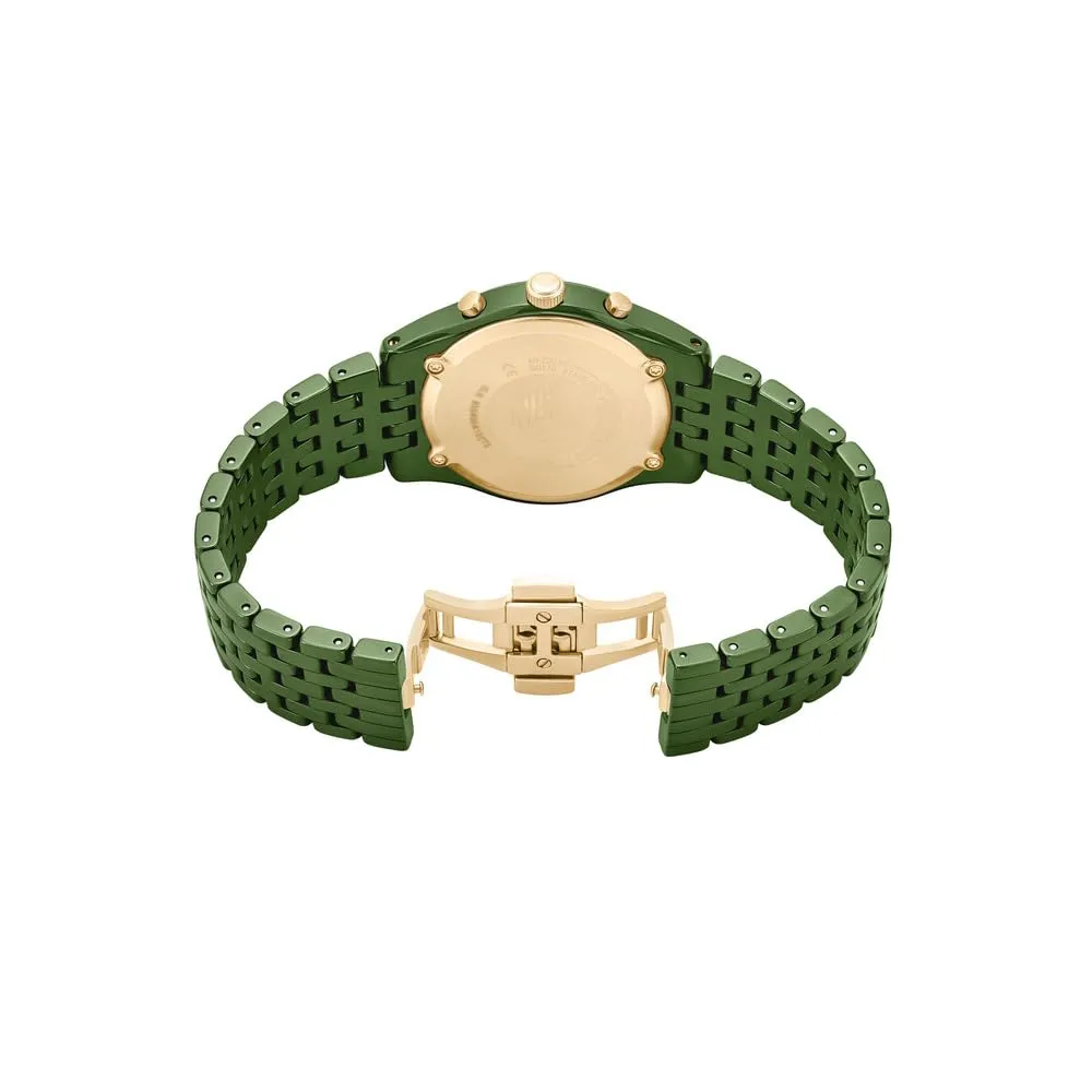 Emporio Armani AR70017 cronografo ceramica verde 43 mm