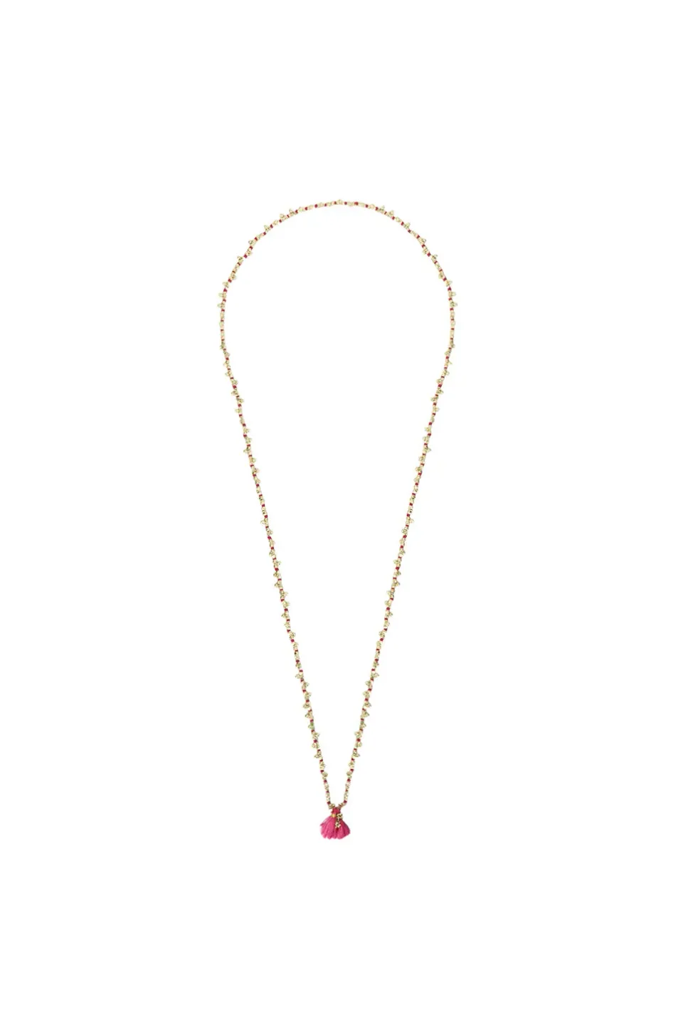 House of Tuhina Hania collana sun gold Cat Pink Lagoon