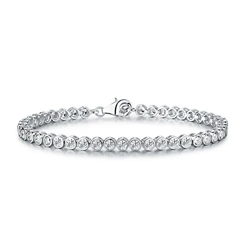 Diamond Treats Bracciale Tennis Argento 925 19 cm Zirconi 3 mm