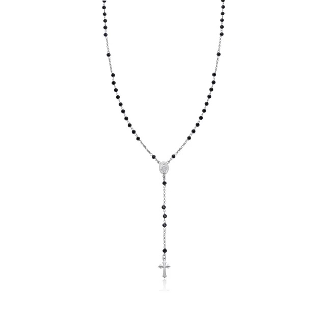 Dada Gioielli collana rosario argento 925 croce barocca