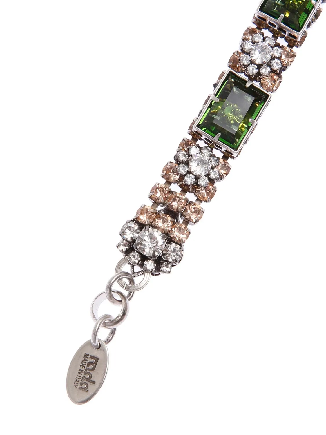 Rada Bracciale Gioiello Strass Pesca Viola