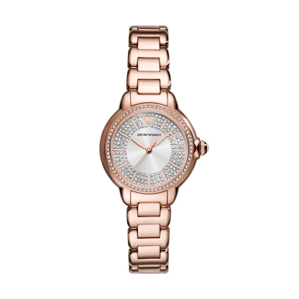 Emporio Armani Orologio Donna Oro Rosa Quarzo Tonalità