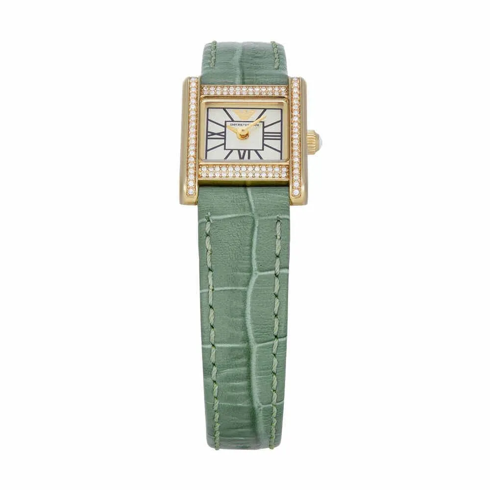 Emporio Armani Orologio Analogico Verde Acciaio