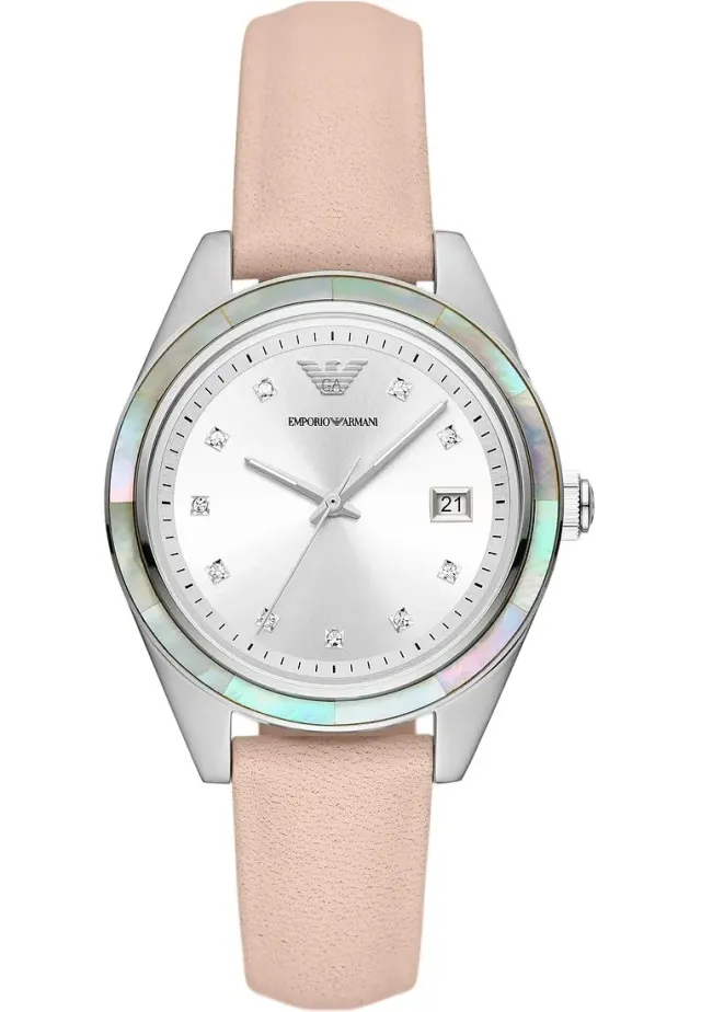 Emporio Armani Orologio Donna 36mm Acciaio Quarzo Bicolore