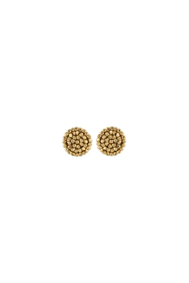 House of Tuhina Small Magic Gold Stud orecchini oro