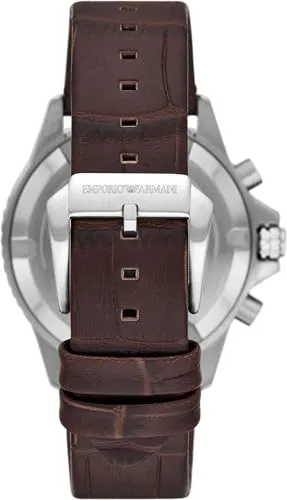 Emporio Armani AR11486 Orologio Uomo 43mm Pelle Cronografo
