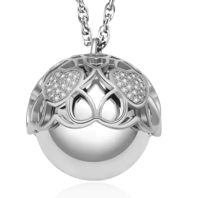 Dada Gioielli Chiama Angeli collana argento cuore gravidanza