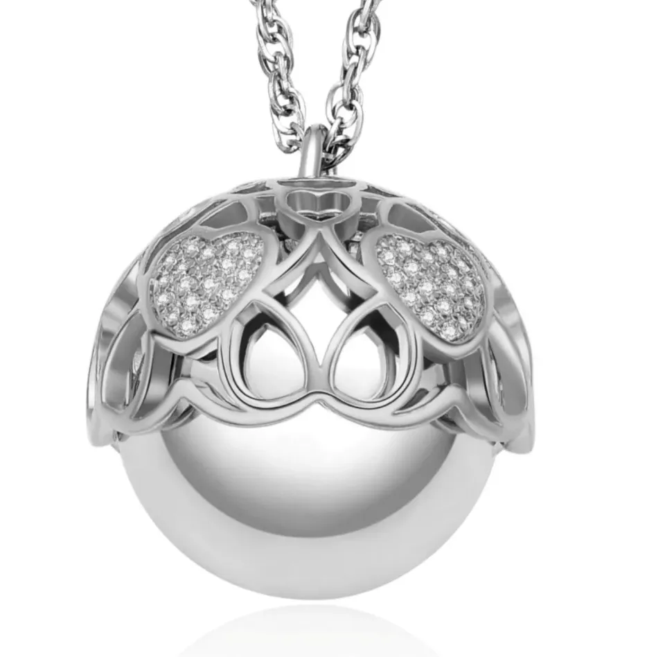 Dada Gioielli Chiama Angeli collana argento cuore gravidanza
