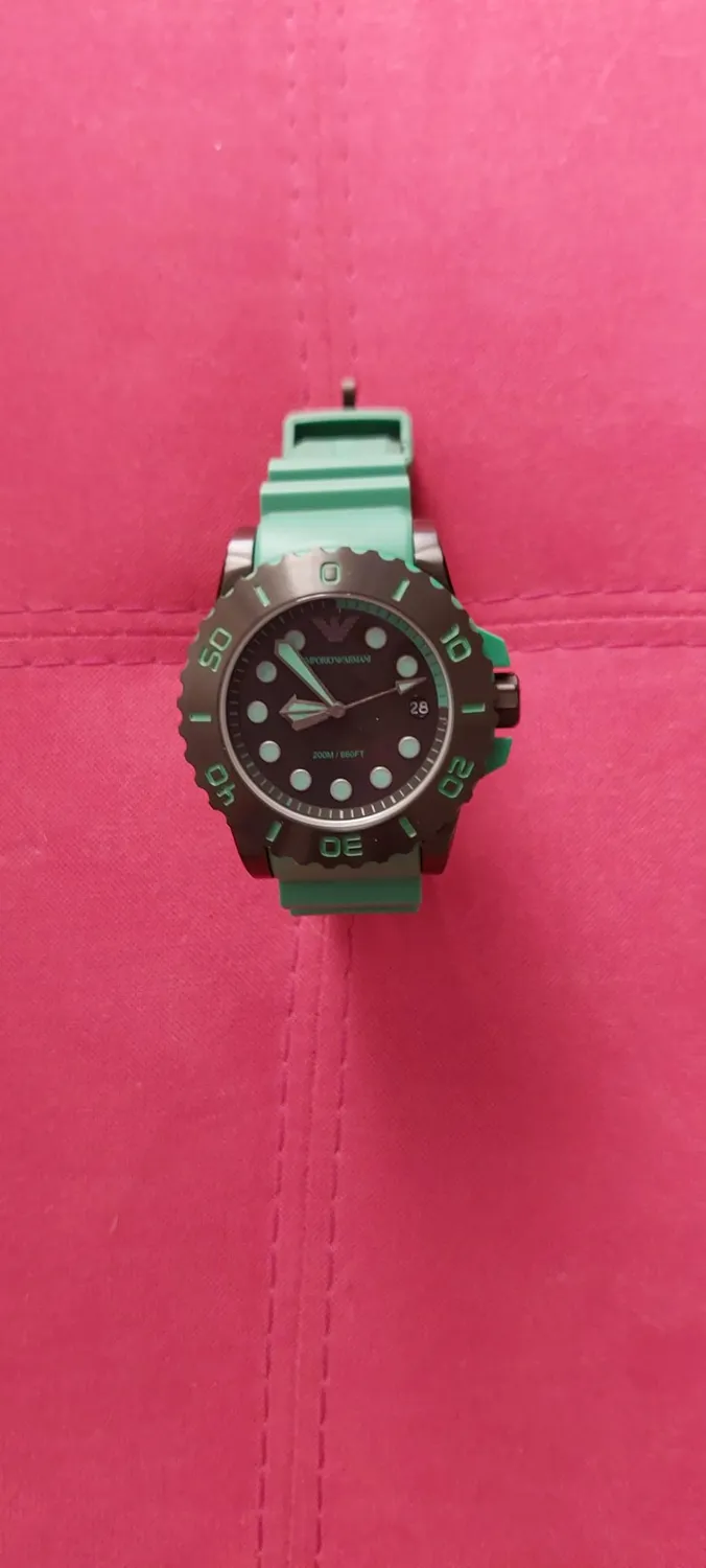 Emporio Armani Orologio Uomo Nero Movimento Quarzo