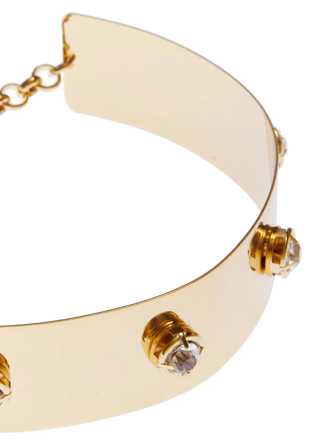 Rada Choker Metallo girocollo oro con cristalli