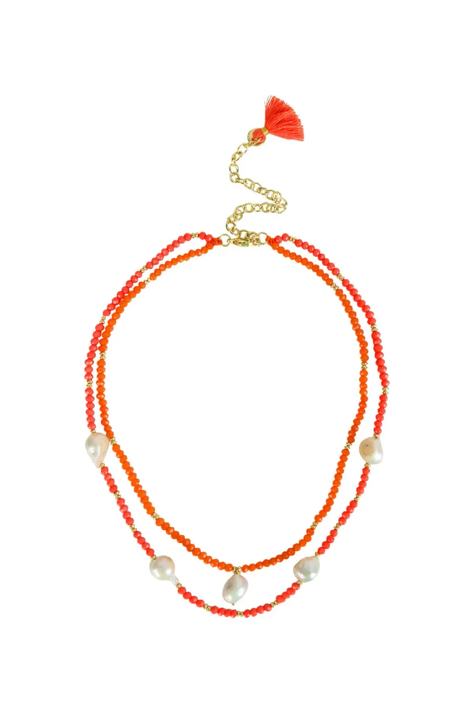 House of Tuhina Vedika collana oro sole artigianale
