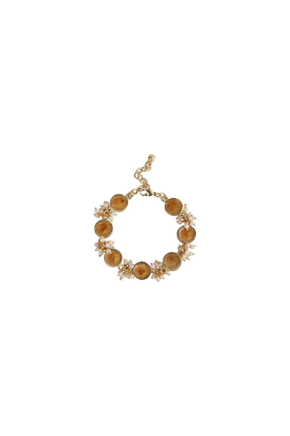House of Tuhina Lariya bracciale smaltato rotondo