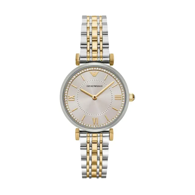 Emporio Armani AR11702 Orologio Donna Acciaio Champagne 32 mm
