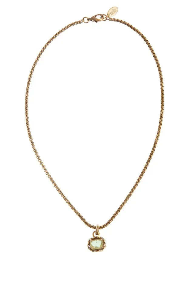 Rada Collana con Pietra Pendente Giallo Collana