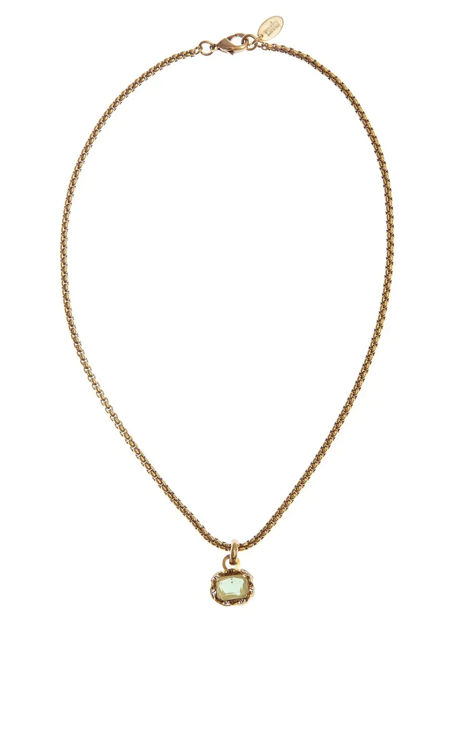Rada Collana con Pietra Pendente Giallo Collana