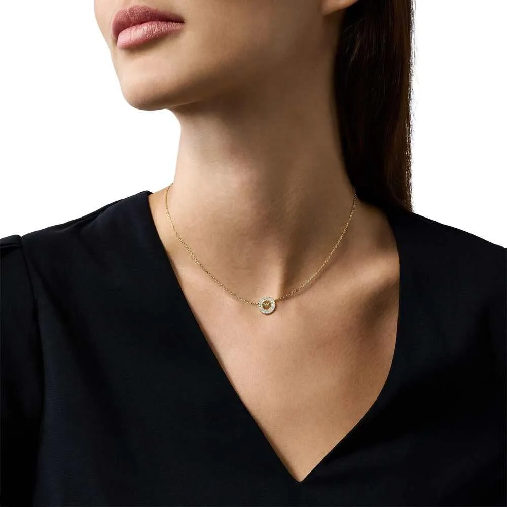 Emporio Armani collana oro giunchiglia argento