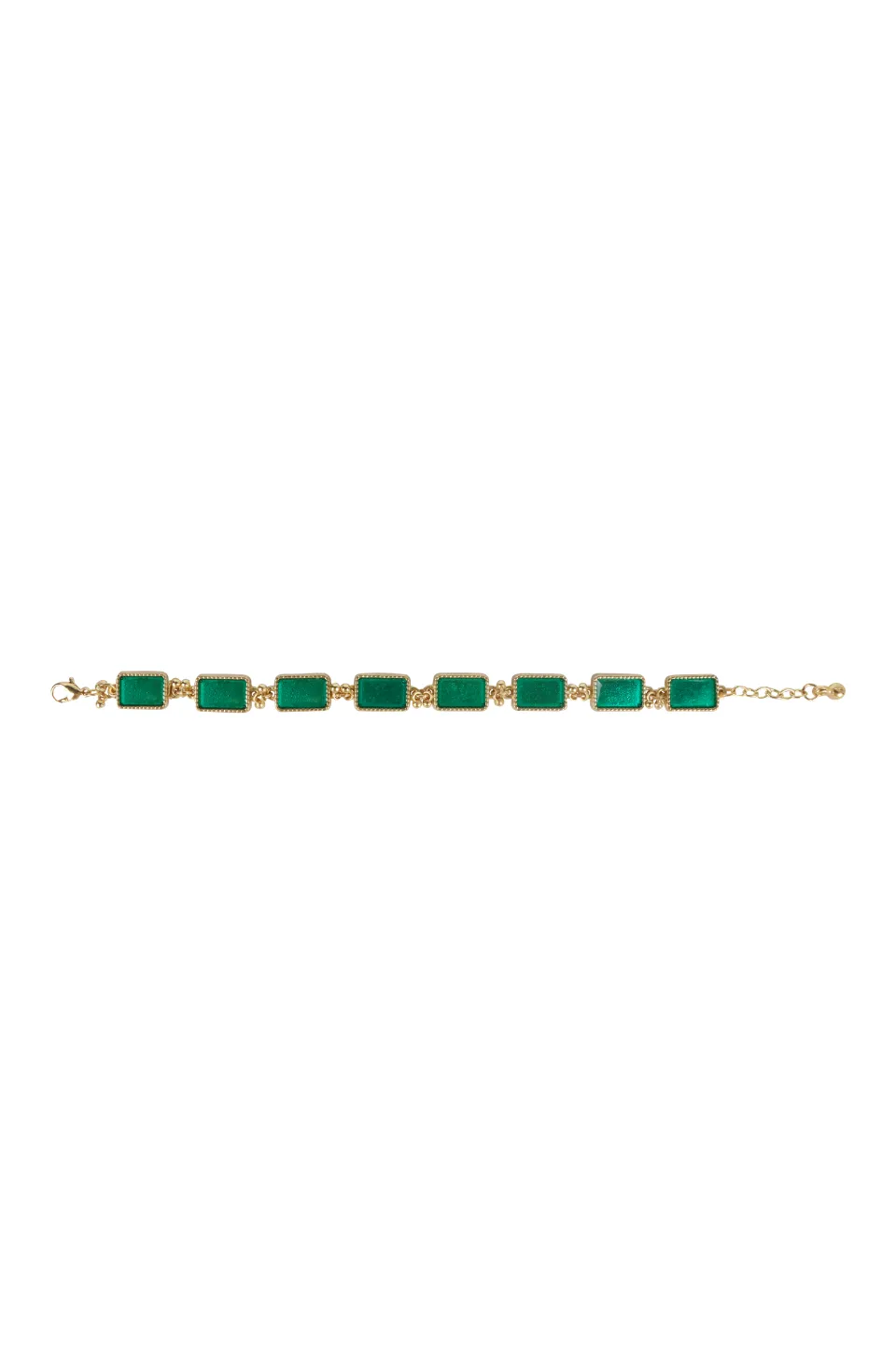 House of Tuhina Enamel Brick bracciale smaltato multicolore