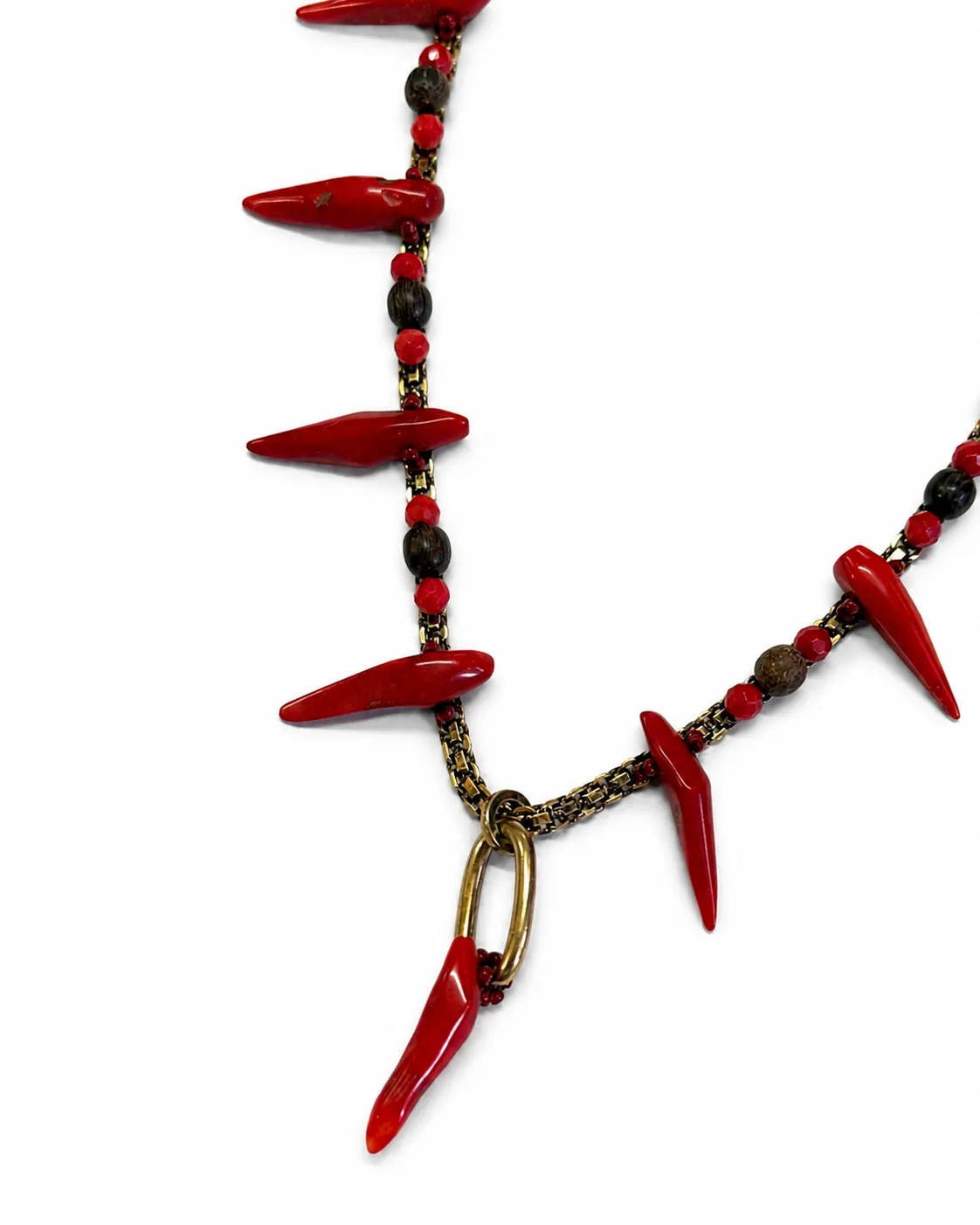 Rada Coralli Rossi collana corallo perle