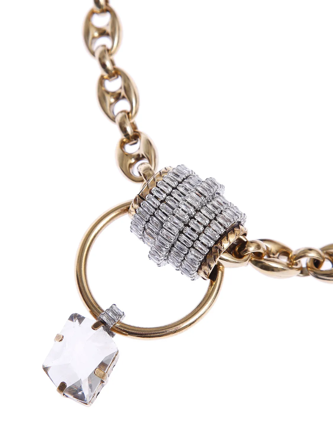 Rada Cilindro Gioiello collana oro antico cristallo