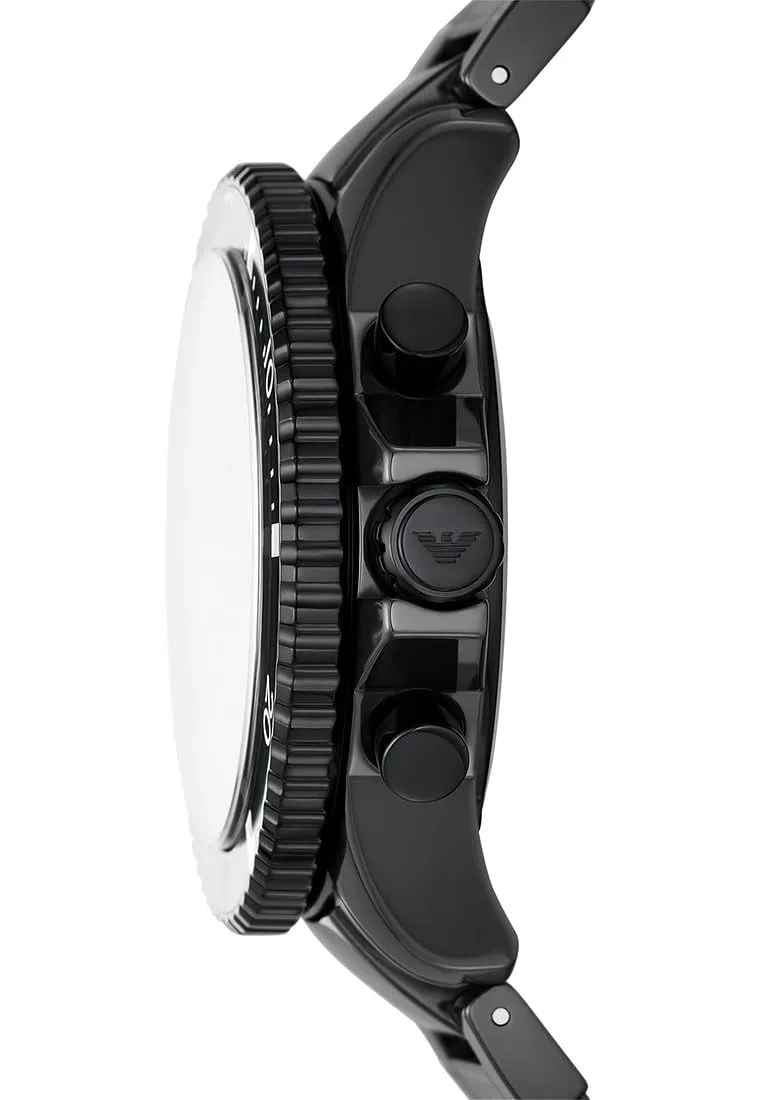 Emporio Armani World Explorer orologio nero grigio
