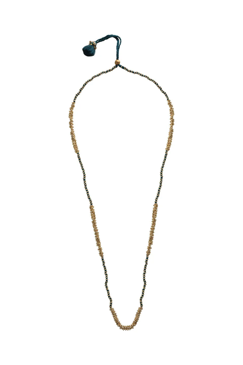 House of Tuhina Manira collana lilla fatto a mano