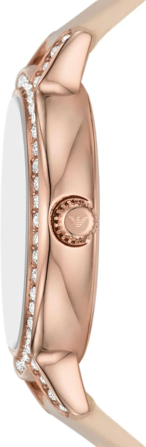 Emporio Armani Orologio Donna 32mm Pelle Quarzo Naturale