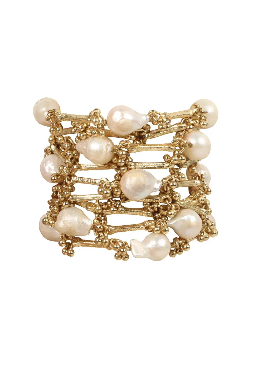 House of Tuhina Baisa Gold Fareedan bracciale oro heritage