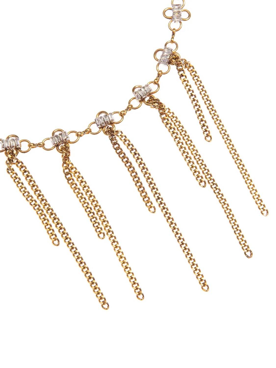 Rada Catena Fantasia collana oro antico baguettes