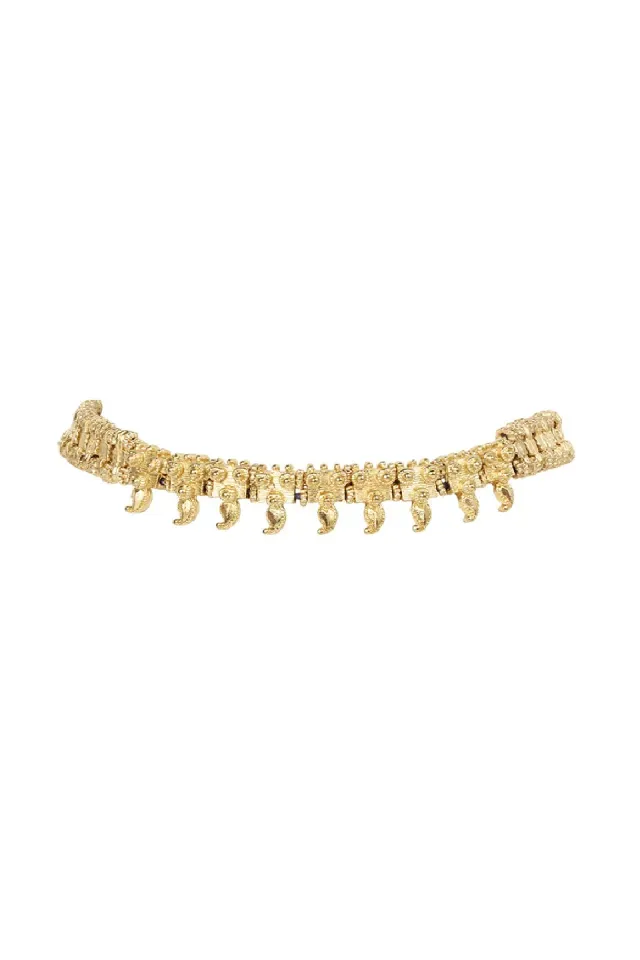 House of Tuhina Baisa Gold Damini collana oro heritage