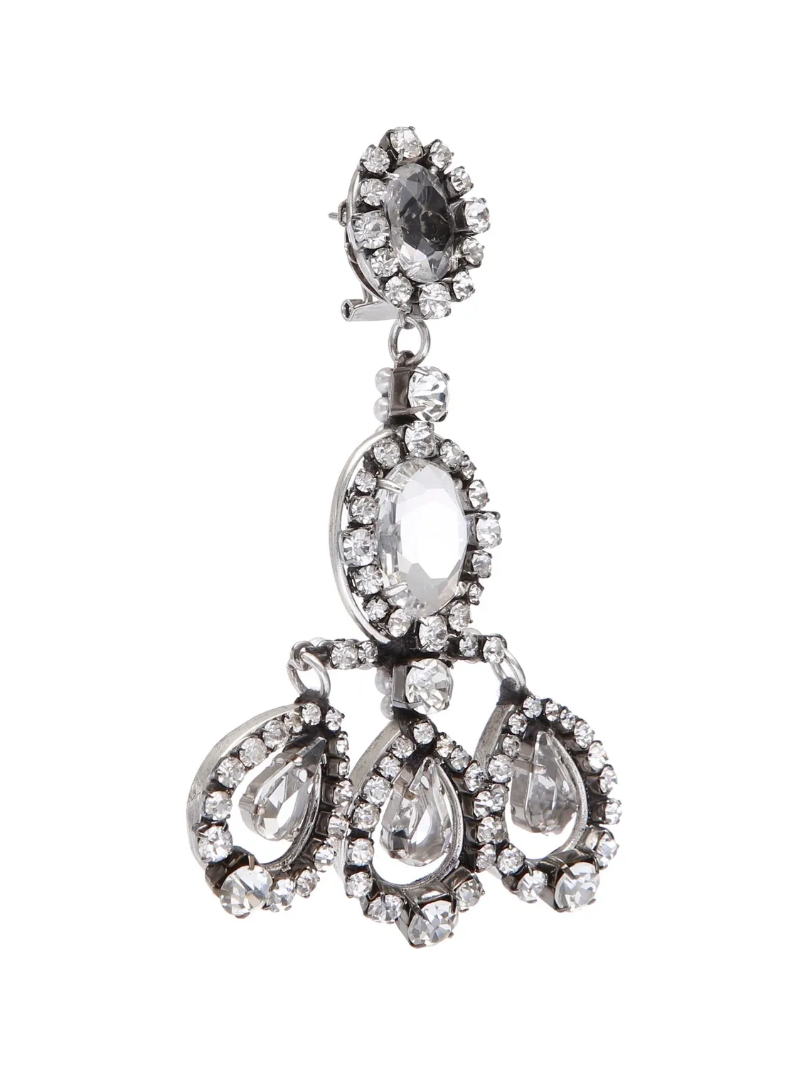 Rada Orecchini Chandelier Cristallo Strass
