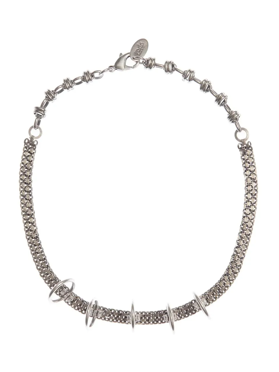 Rada Anelle choker oro antico con baguette