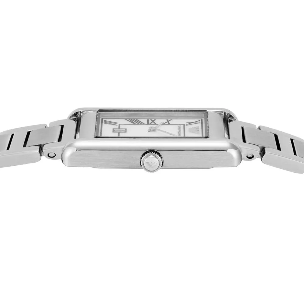 Emporio Armani Orologio Analogico Tono Argento
