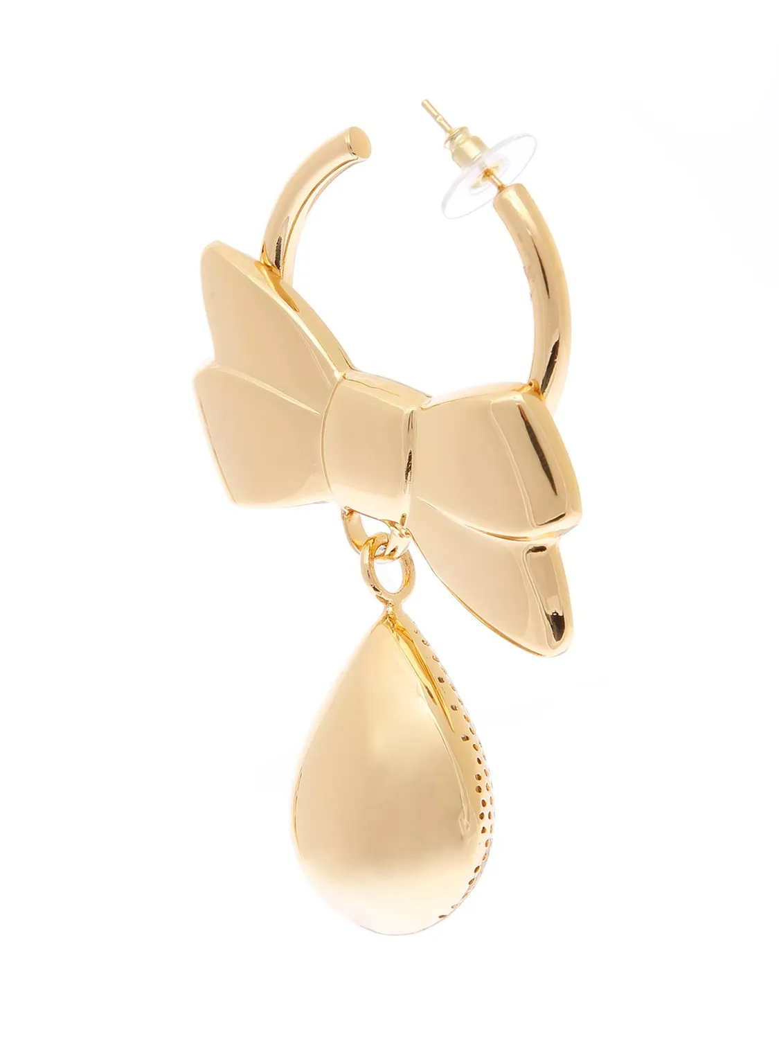 Rada Orecchini fiocco argento con goccia