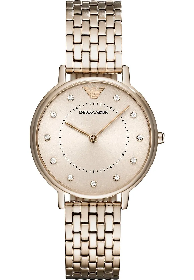 Emporio Armani Orologio Donna Oro Pallido Elegante